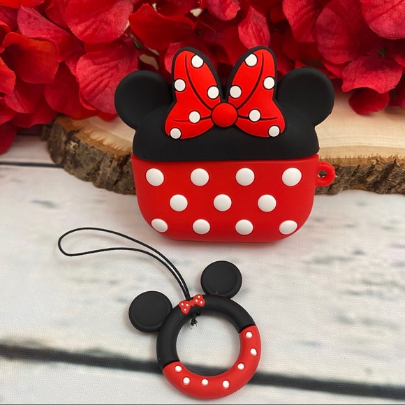 AirPod 1/2 Pro Mickey & Minnie Mouse Charging Case - Picture 12 of 16